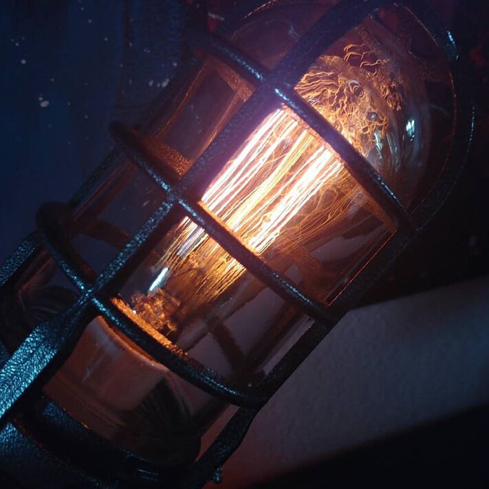 Steampunk-Raketenleuchte | ribuella