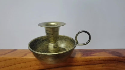 Timeless Nordic-Style Cast Iron Candle Stand | ribuella