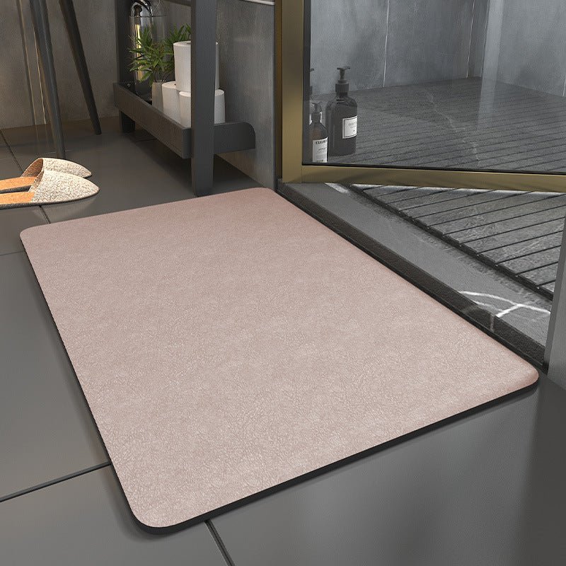 Modern Quick Dry Anti Slip Bath Mat — Textured Surface, Fast Absorption