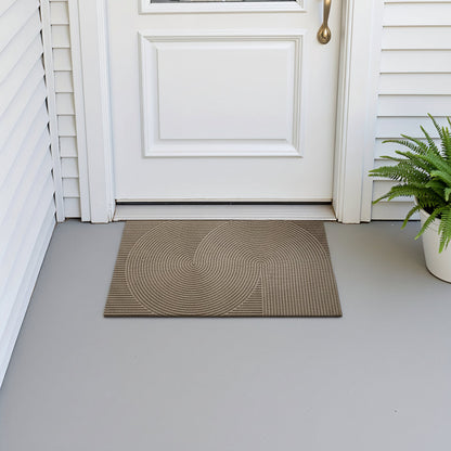 Stylish Non-Slip Geometric Entryway Mat for Your Home | ribuella