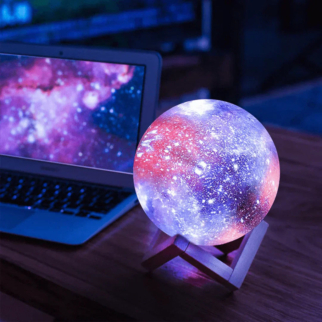 Lampada notturna LED con design a stella | ribuella