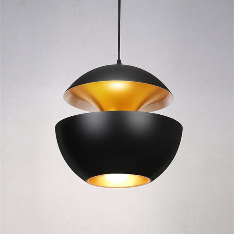 LumaNova svartvit LED-pendellampa med elegant silhuett