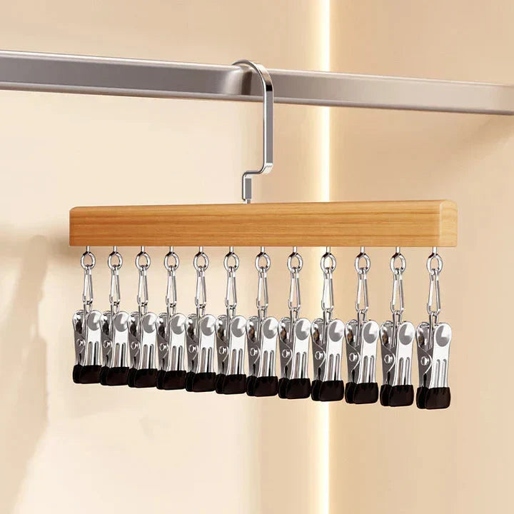 Set of Wooden Hangers – Two Hangers Included per Pack | ribuella