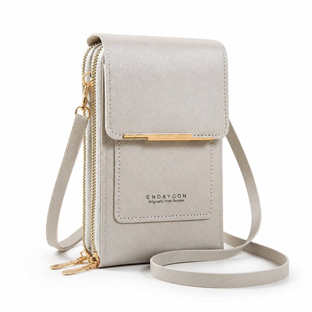 Touchscreen Window Front-Pocket Crossbody Bag | ribuella