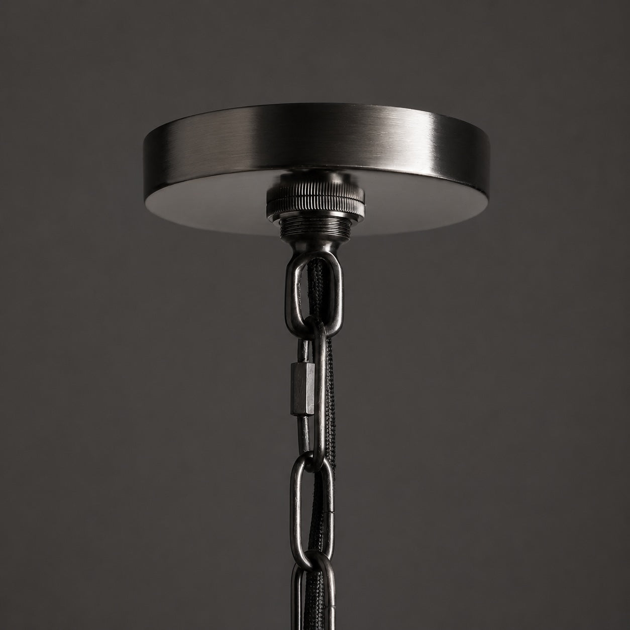 Large Modern Bronze Dome Pendant Light Adjustable Metal Hanging Fixture for Kitchen Island Dining Room | ribuella