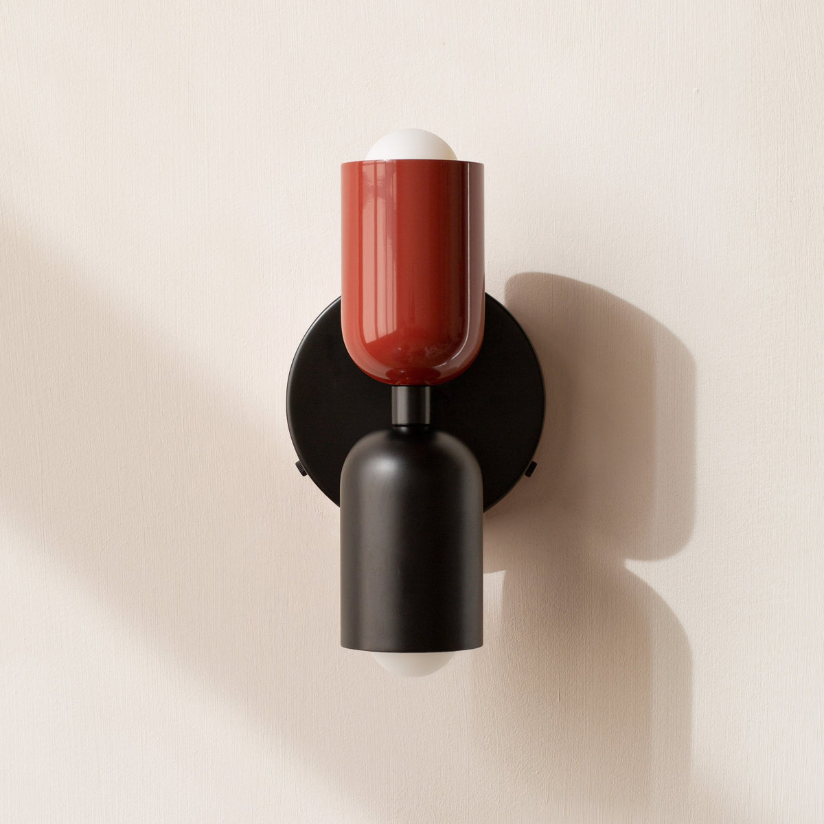 Vintage Dual Head Wall Light — Adjustable Swivel And Tilt Heads