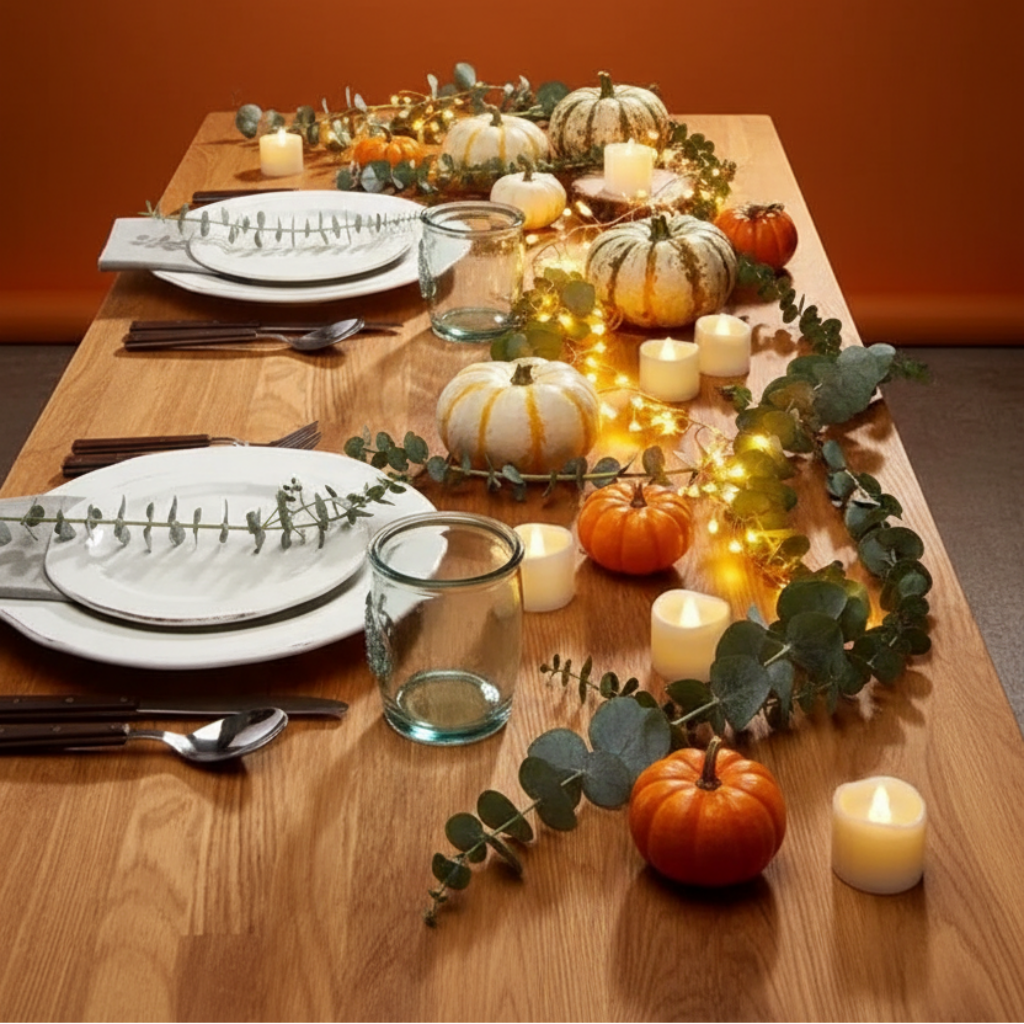Elemmel működő, láng nélküli LED-mécsesek Halloweenre, pislákoló meleg fénnyel