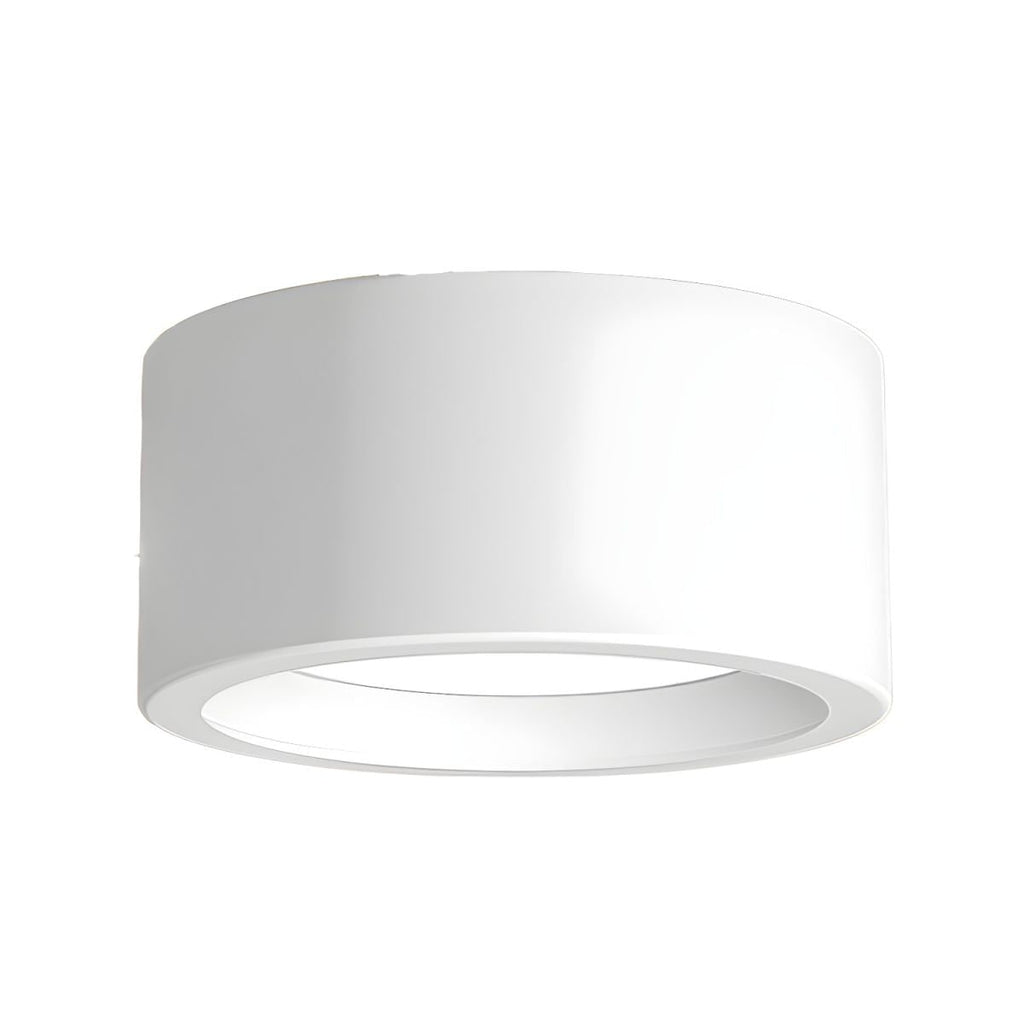 Plafonieră cilindrică modernă LED, montaj direct, eficientă energetic, cu difuzor mat