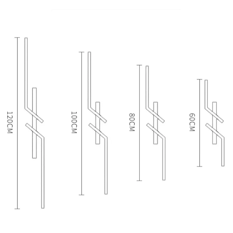 Linear LED Ceiling Light, Flush Mount, Dimmable Remote Control