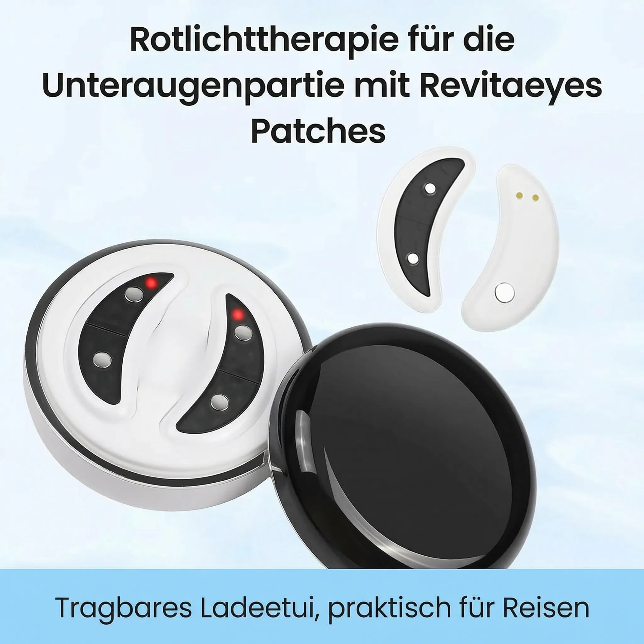 Dispositivo revitalizante para o contorno dos olhos contra olheiras e papos | ribuella