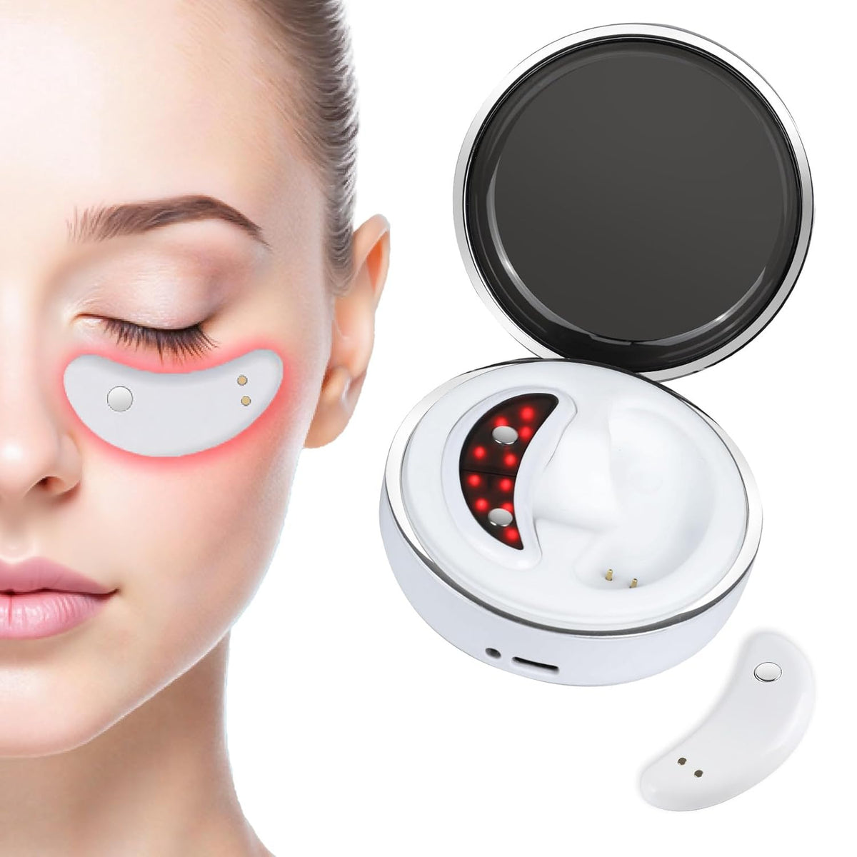 Dispositivo revitalizante para o contorno dos olhos contra olheiras e papos | ribuella