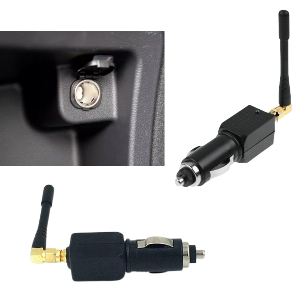 StealthGuard GPS-signalstörare för fordon — kompakt störsändare för spårning