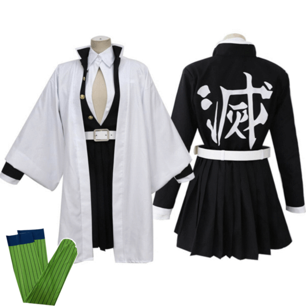Kurtka haori z otwartym przodem, wzór inspirowany japońskim anime, geometryczny nadruk w szachownicę