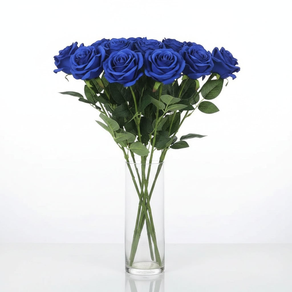 Halloween Artificial Roses — Large Bulk Bouquet, Realistic Petals