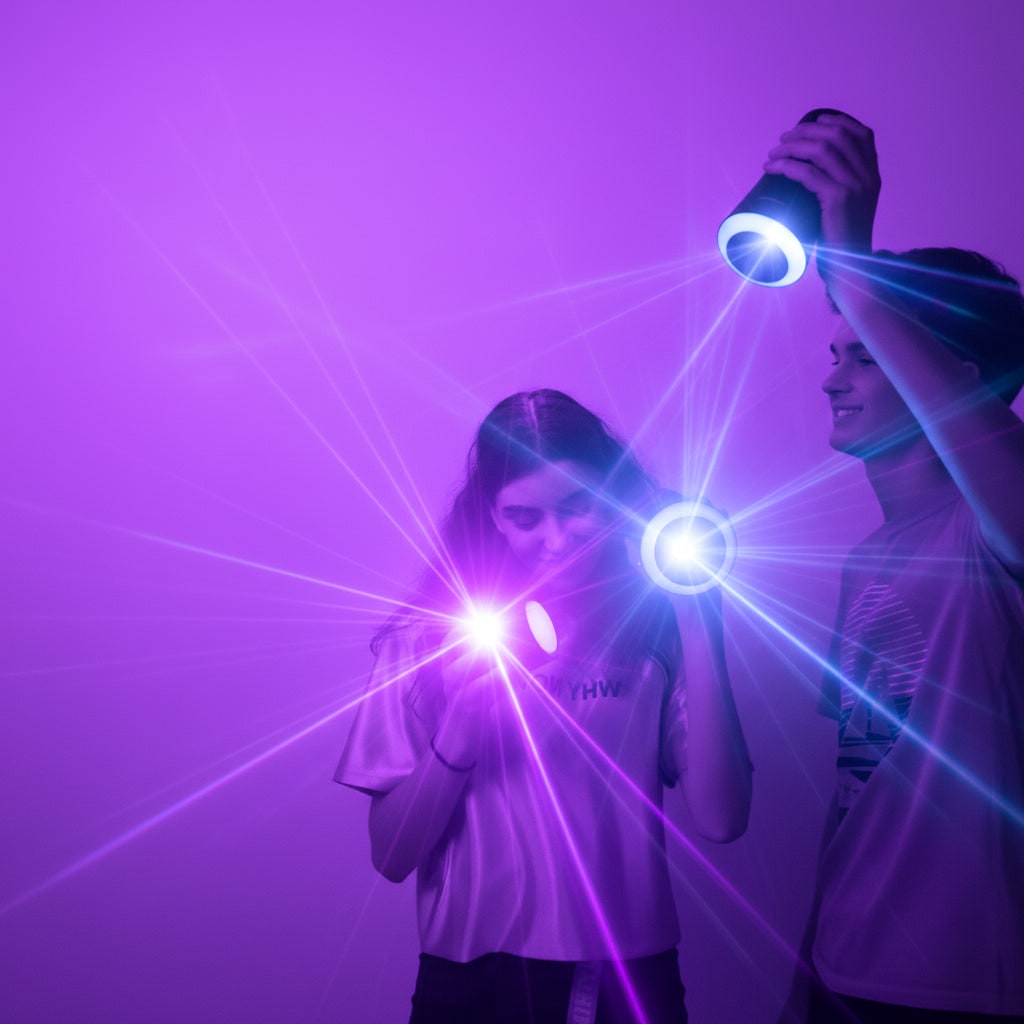 E26-os foglalatú fekete LED-es UV-fényforrás, energiatakarékos kialakítás