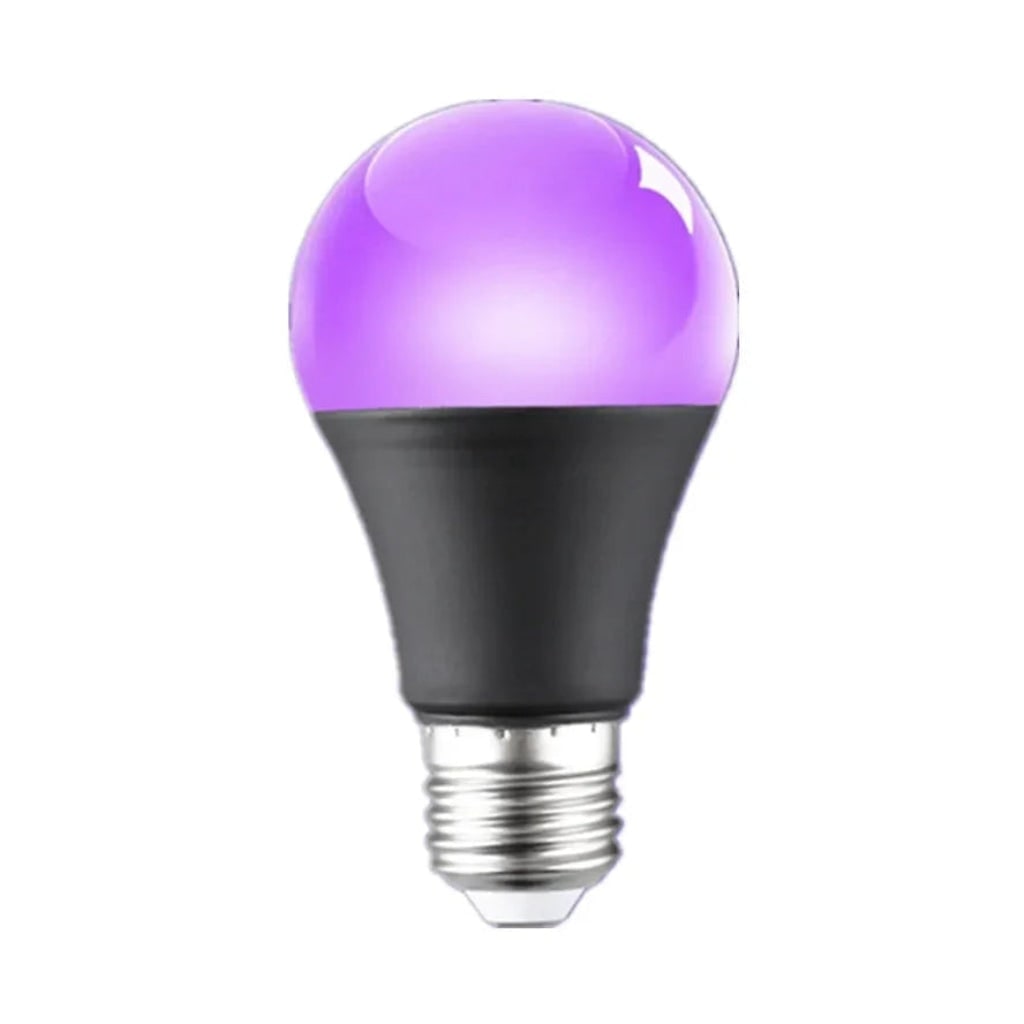 A19 Led Blacklight Bulb E26 Base Emitting Vibrant UV Purple Glow