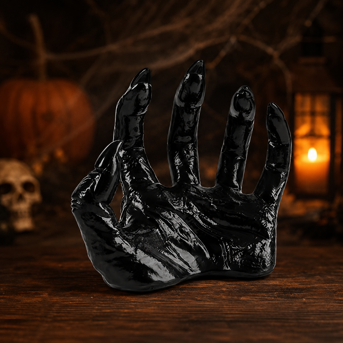 Halloween Gothic Creepy Hand Wall Candlestick Holder