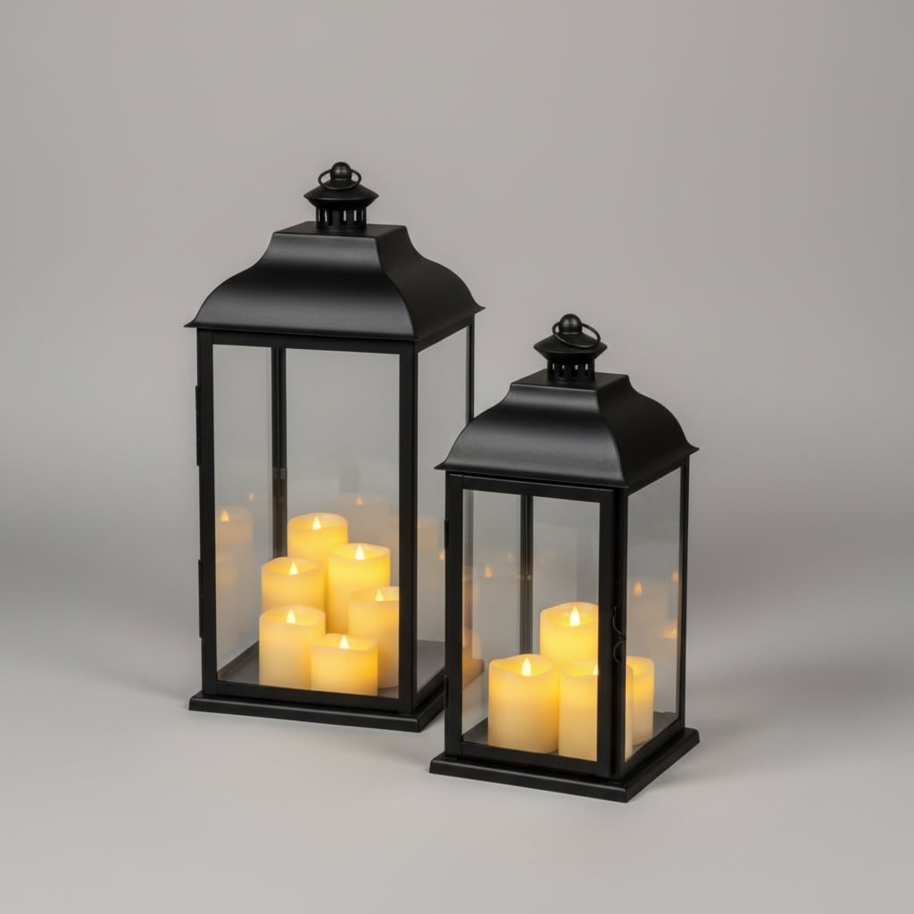Halloween Fake LED Candles - Battery Operated Flickering Glow