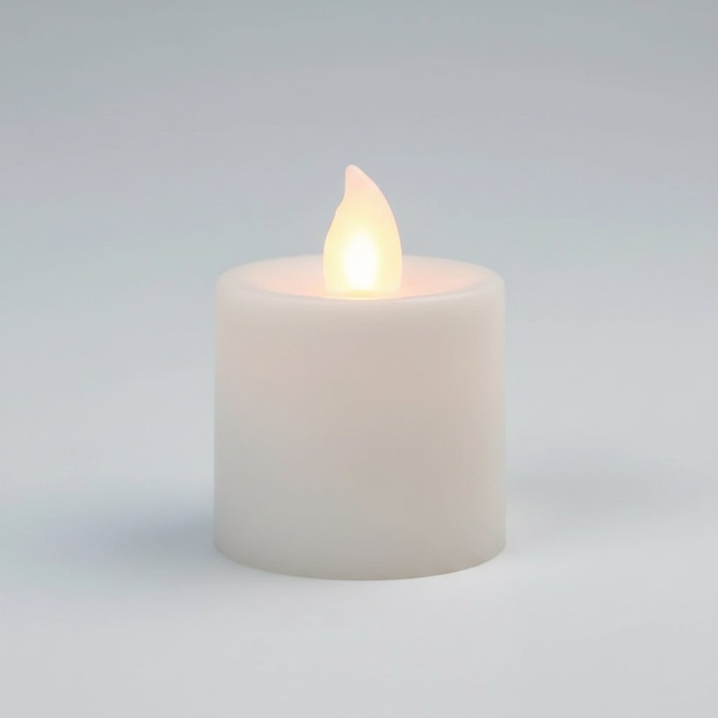 Halloween Fake LED Candles - Battery Operated Flickering Glow