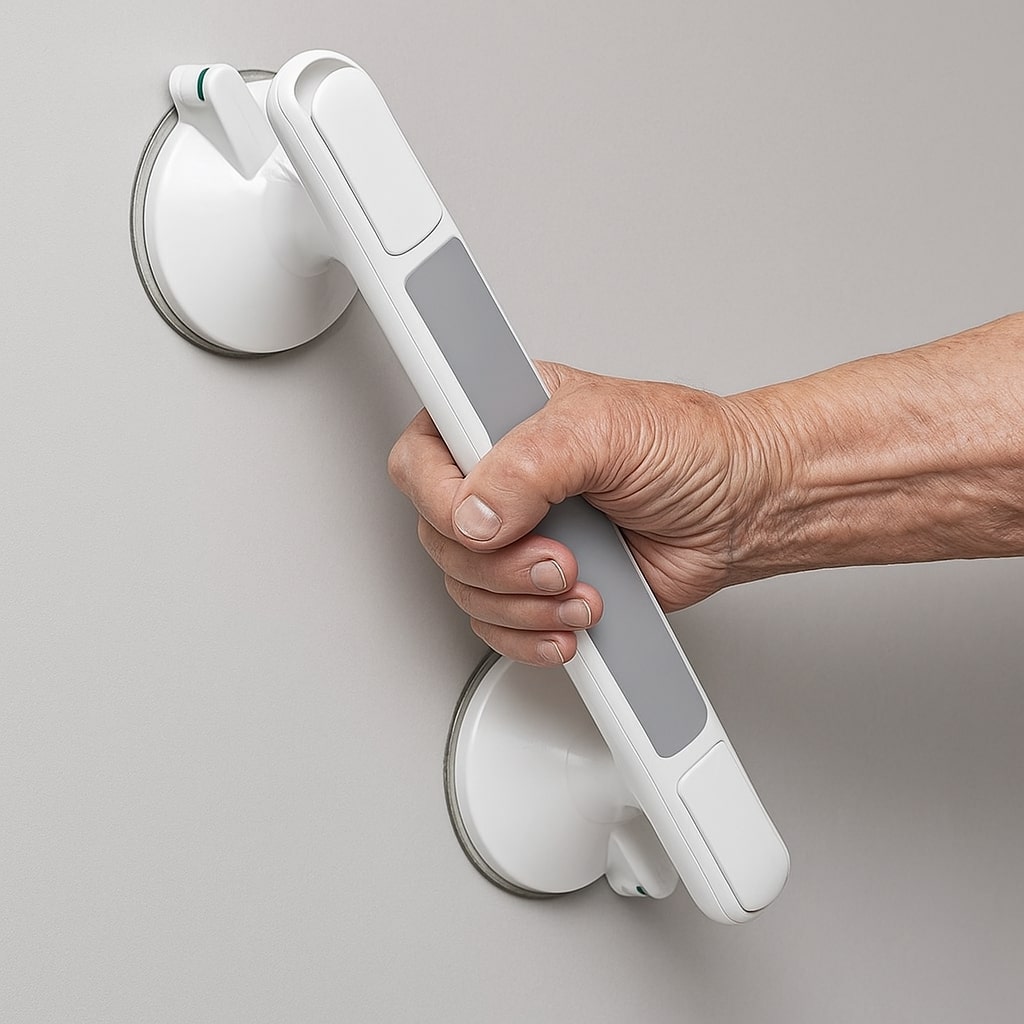 SecureGrip: Non-Drill Safety Handle for Shower & Bath | ribuella