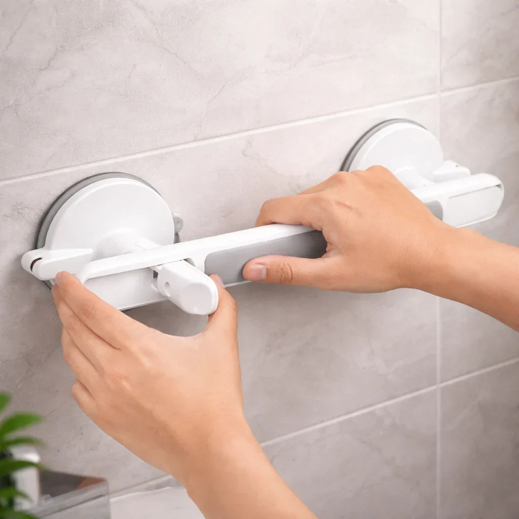 SecureGrip: Non-Drill Safety Handle for Shower & Bath | ribuella