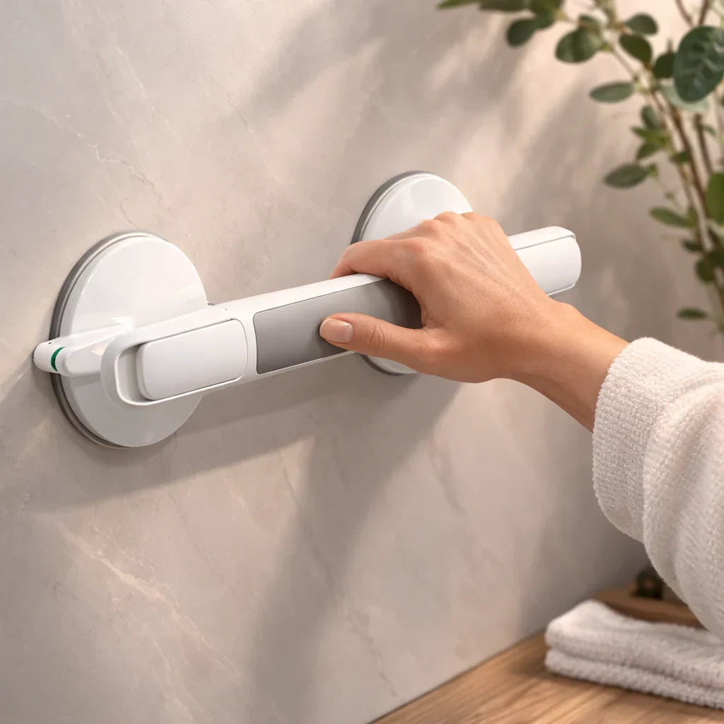 SecureGrip: Non-Drill Safety Handle for Shower & Bath | ribuella
