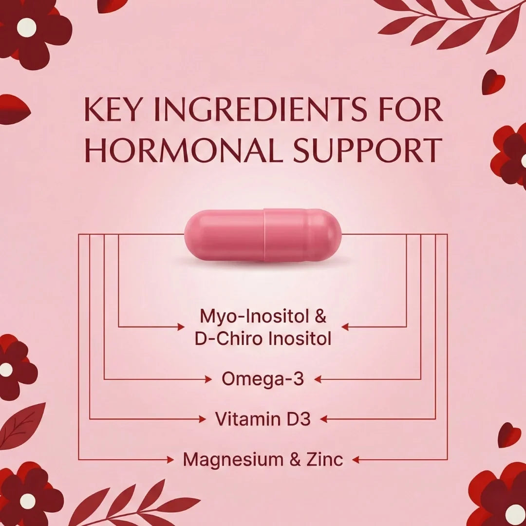 Happy Hormones: caramelle gommose multivitaminiche per la PCOS, per l'equilibrio ormonale