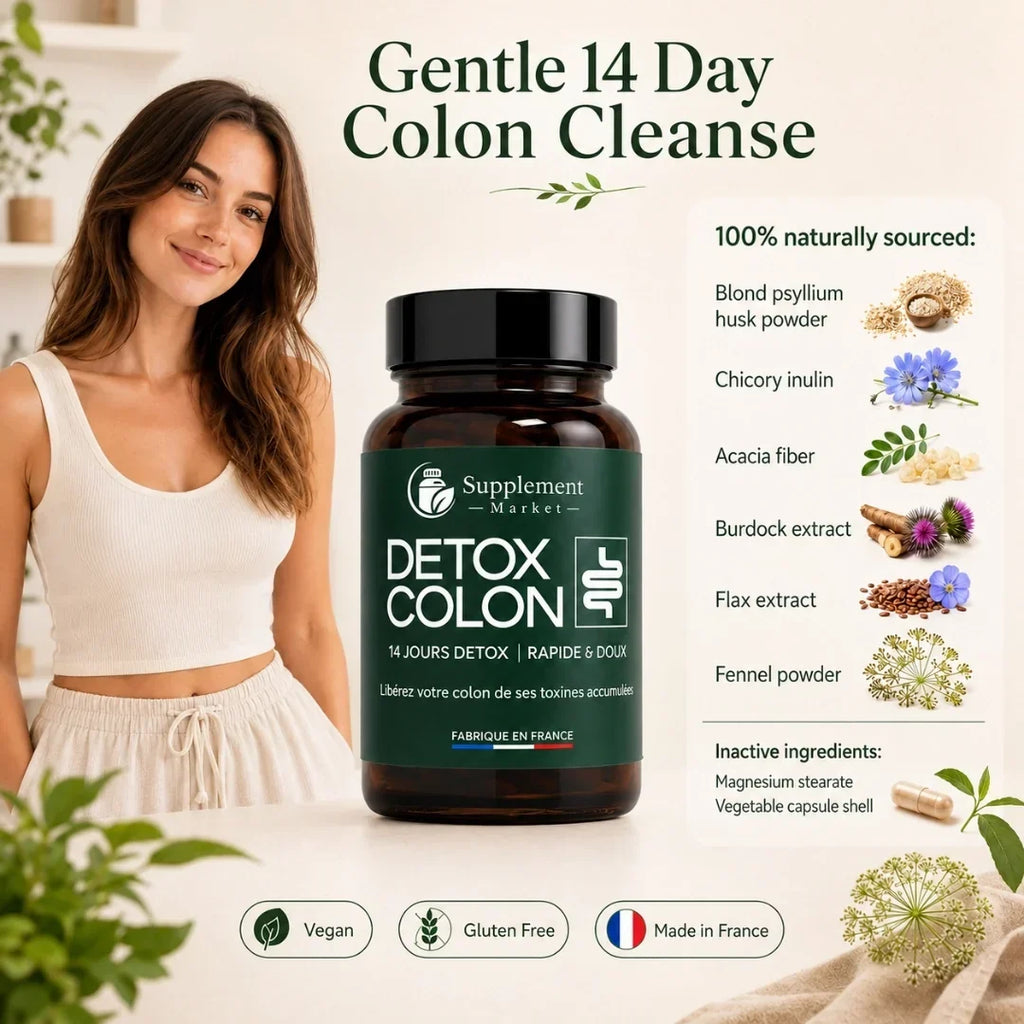 HappyDetox 14天肠道清洁，消化系统焕新并缓解腹胀