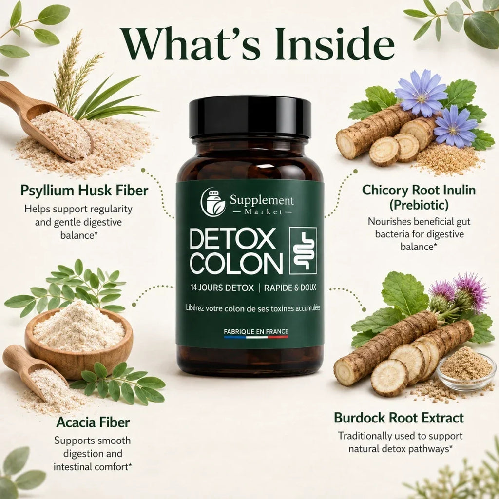HappyDetox 14天肠道清洁，消化系统焕新并缓解腹胀