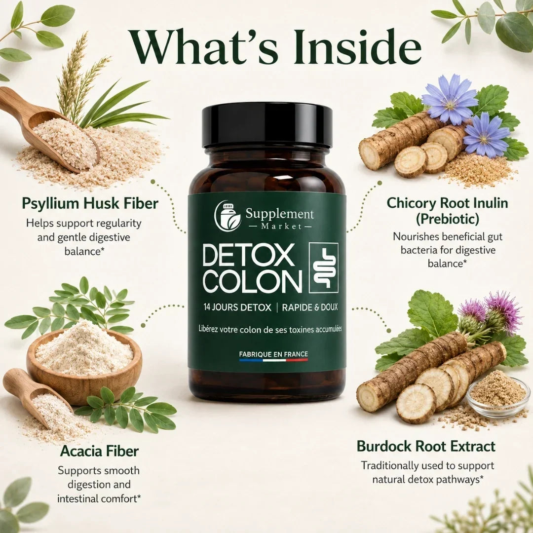 HappyDetox 14天肠道清洁，消化系统焕新并缓解腹胀