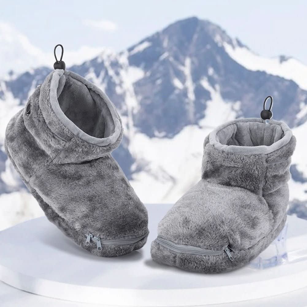 Pantofole imbottite riscaldate tramite USB - supporto integrato per l'arco plantare e riscaldamento della suola