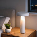 Modern Mushroom Table Lamp USB Rechargeable Adjustable LED ABS PC with Touch Control Cordless Design | ribuella