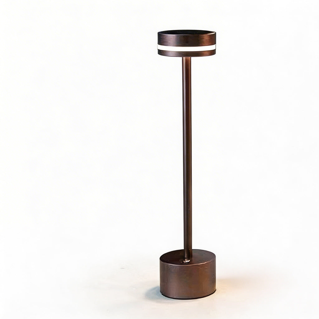 Modern Portable Table Lamp Cordless Aluminum LED Dimmable Touch Control USB Rechargeable | ribuella