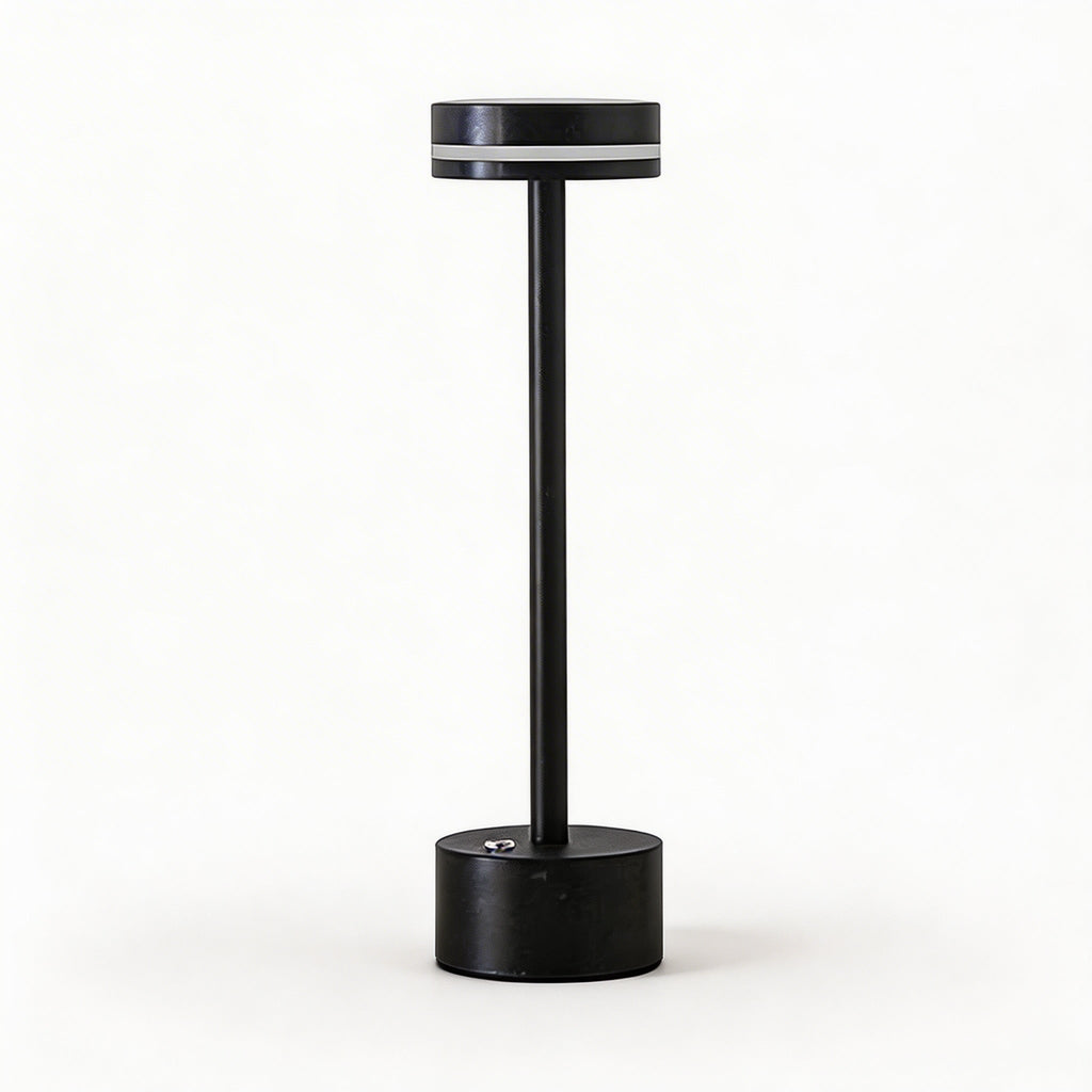Modern Portable Table Lamp Cordless Aluminum LED Dimmable Touch Control USB Rechargeable | ribuella