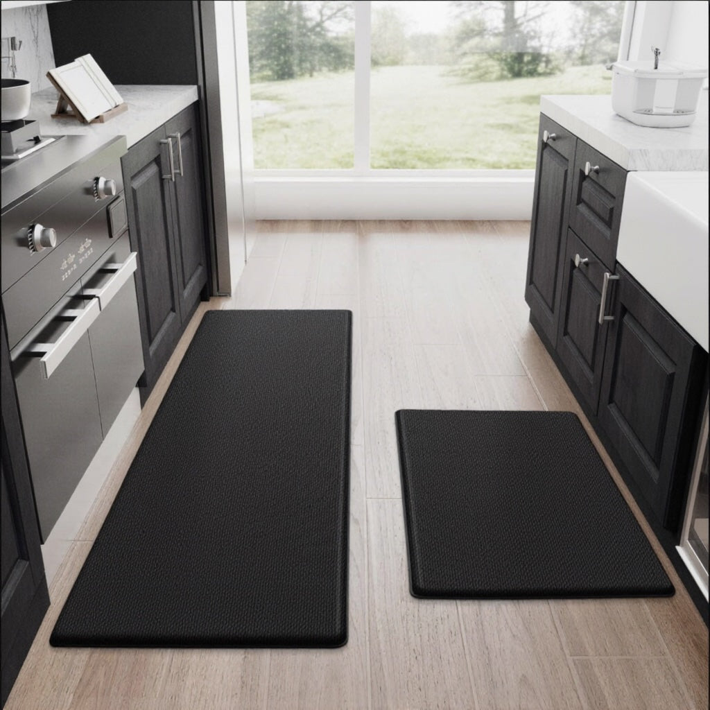 Anti Fatigue Kitchen Mat Non Slip PVC Cushioning Ergonomic Design for Comfort and Safety | ribuella