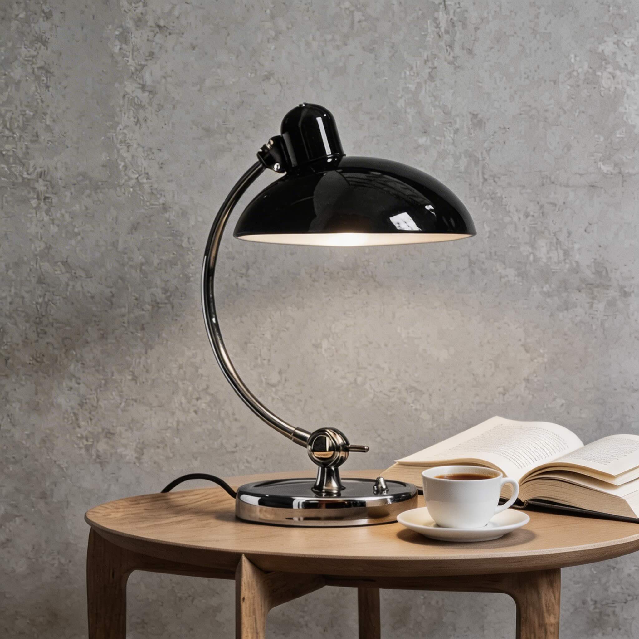 Modern Adjustable Desk Lamp Metal E27 Bulb Inline Switch Dimmable W11.2 in x H16.7 in for Home Office Lighting | ribuella