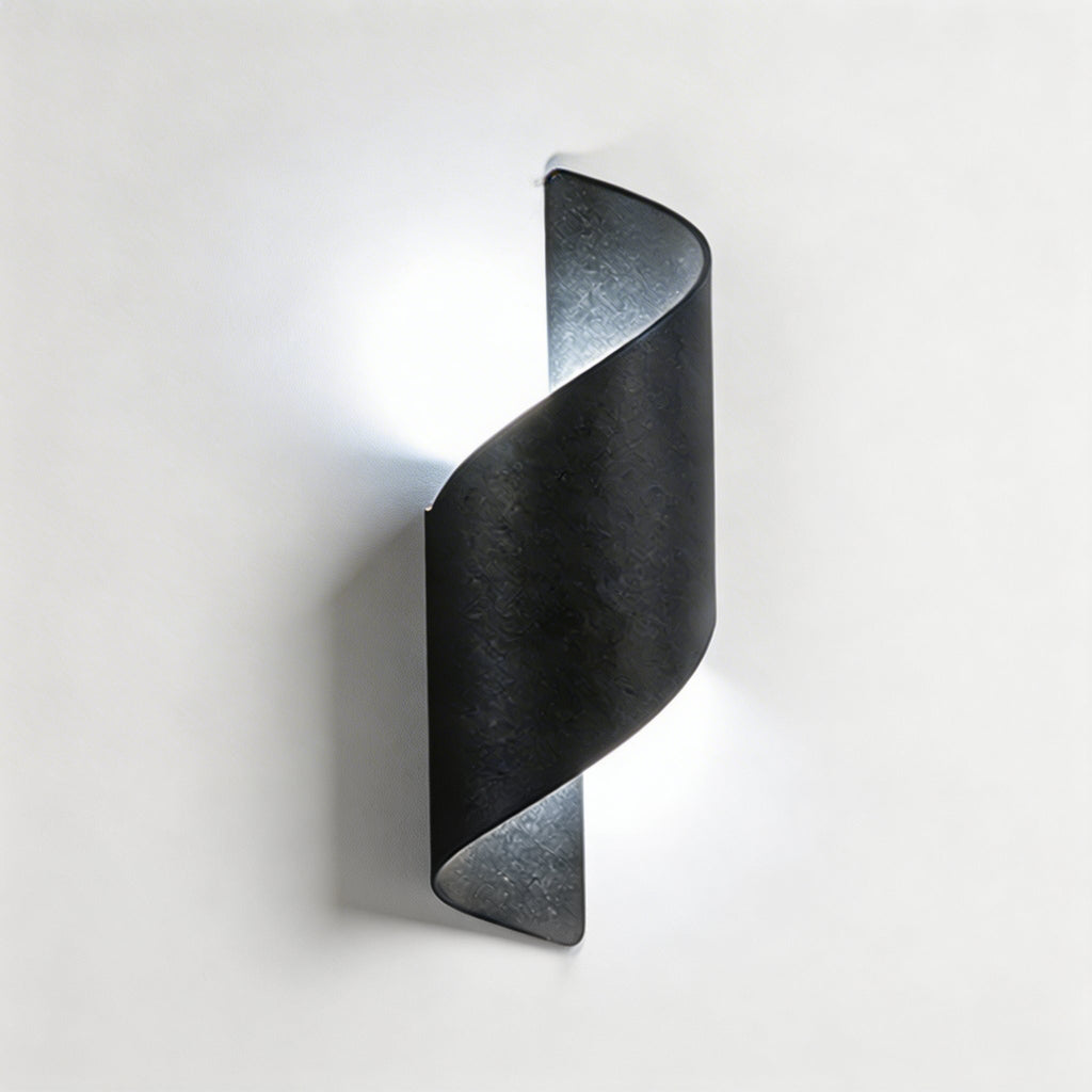 Modern Outdoor Wall Light Dual-Sided LED Waterproof Aluminum Sconce with Acrylic Shade | ribuella