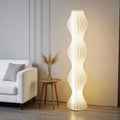 Modern Nordic Floor Lamp Adjustable LED Iron Acrylic Design 69in Height for Living Room and Bedroom | ribuella