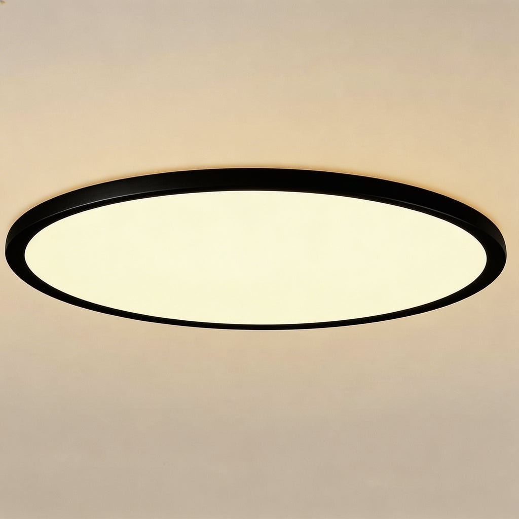 Moderne runde LED-Deckenleuchte zur Aufputzmontage aus Aluminium und Acryl, dimmbar, 72 W, 3430 LM | ribuella