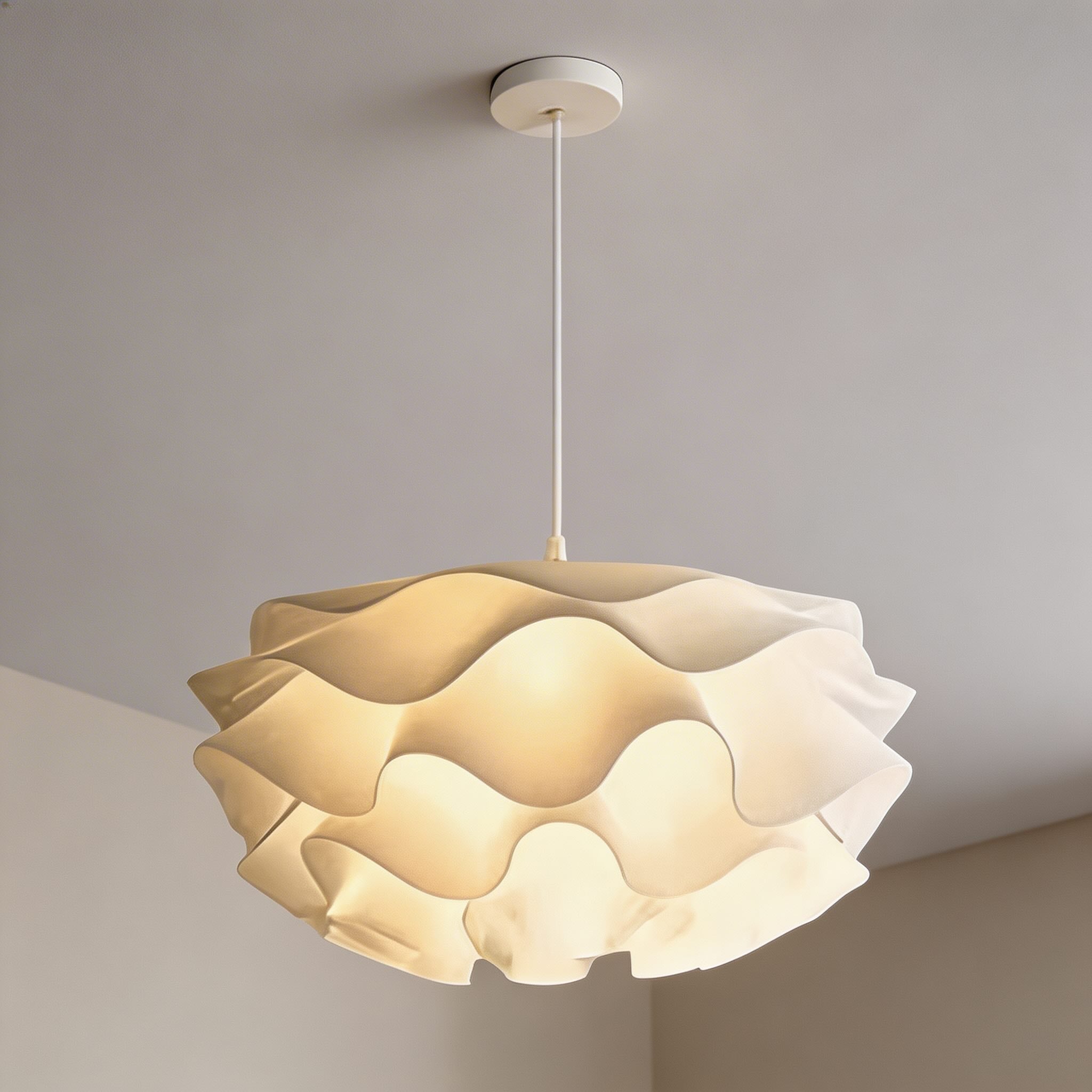 Moderní závěsné LED světlo ve tvaru lotosového květu | ribuella