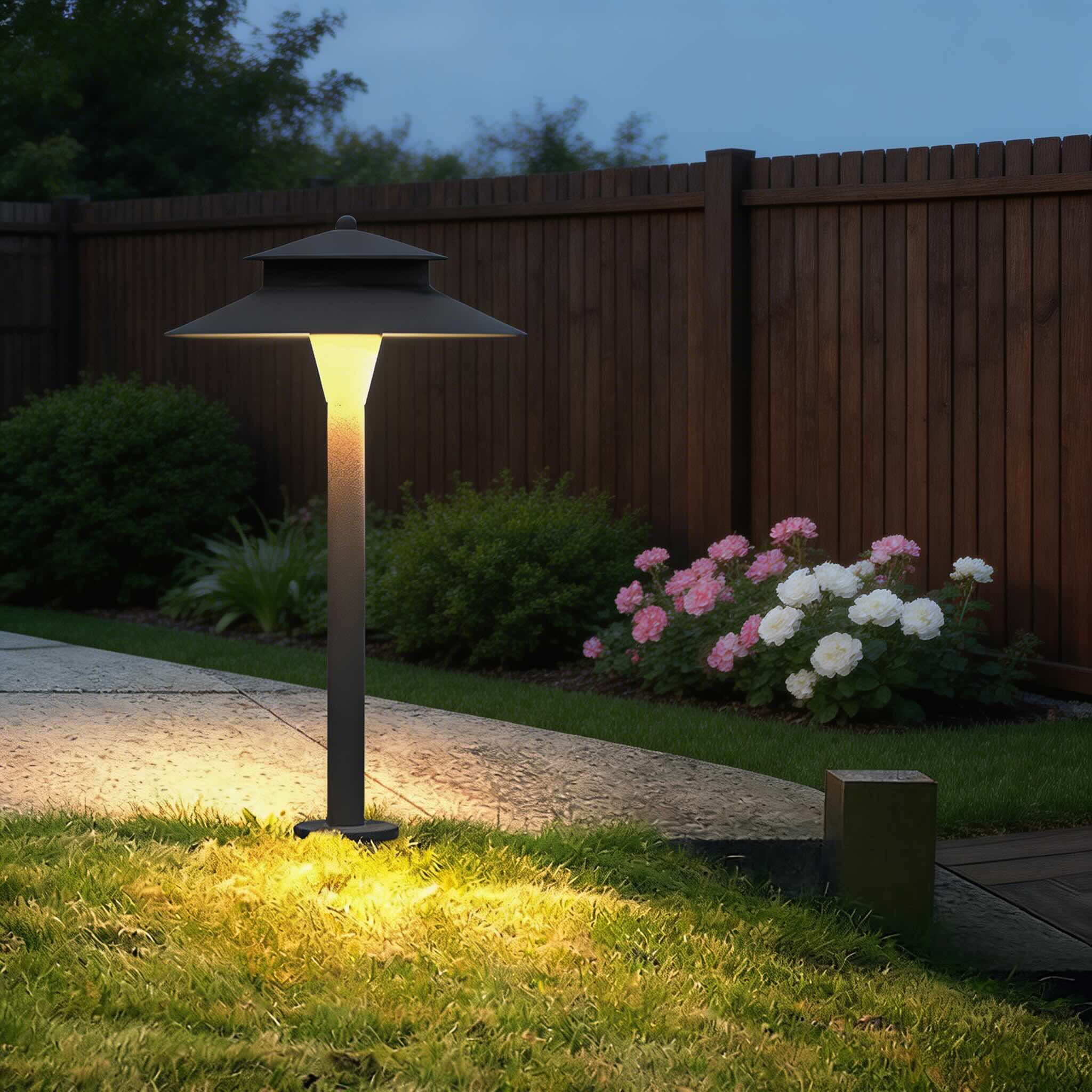 Industrial LED Pathway Light Wall Mounted Aluminum Waterproof 5W Fixture for Outdoor Use | ribuella