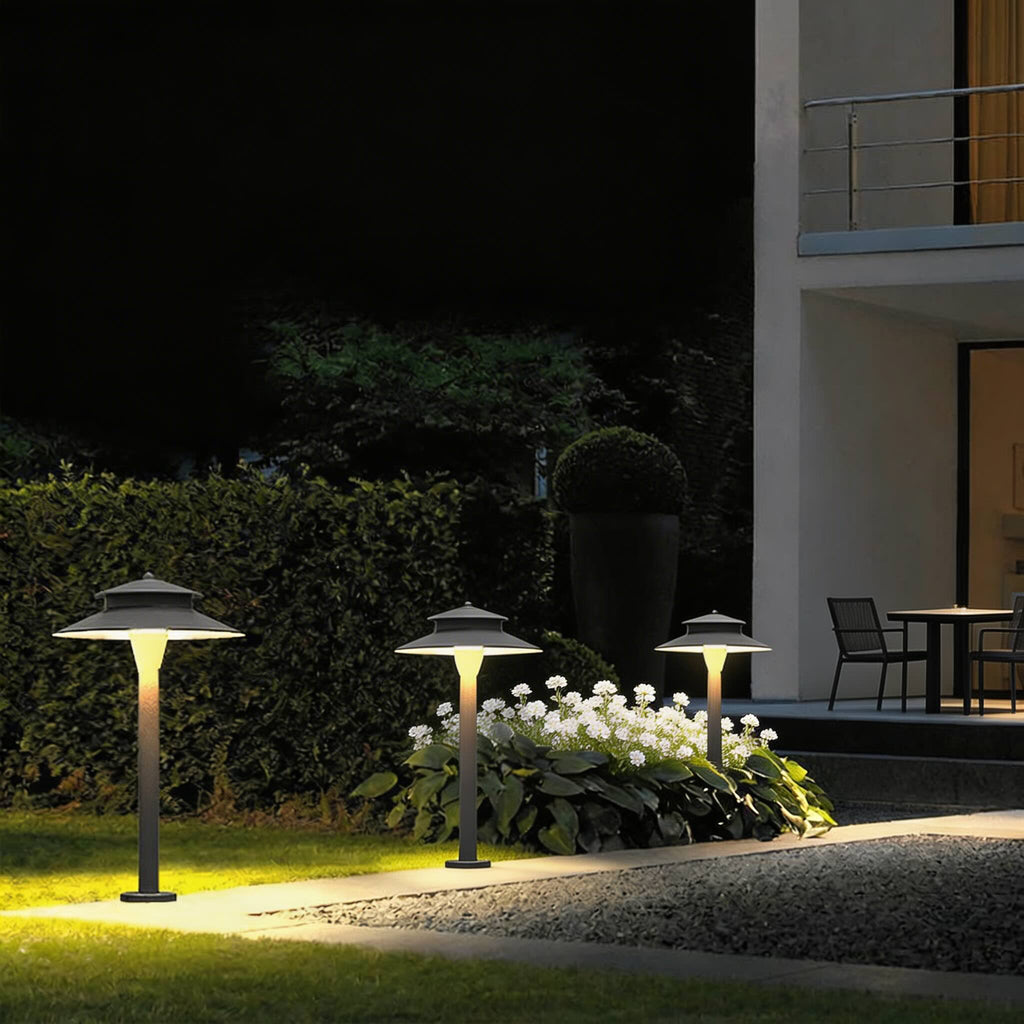 Industrial LED Pathway Light Wall Mounted Aluminum Waterproof 5W Fixture for Outdoor Use | ribuella