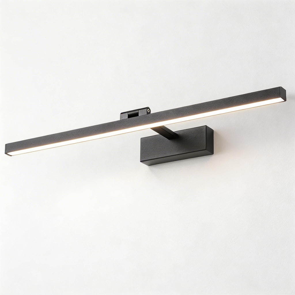 Applique moderne pour meuble de salle de bains, fixation murale, métal et acrylique, LED avec deux options de température de couleur | ribuella