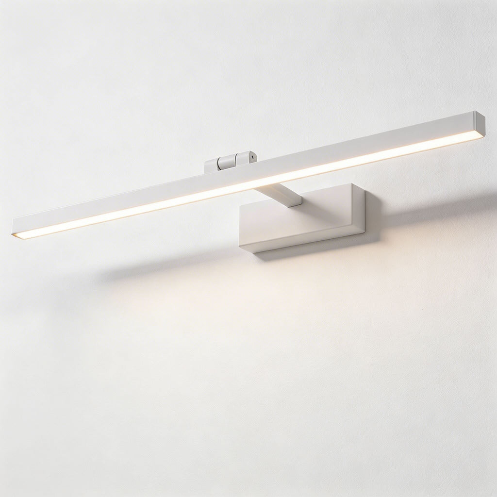 Applique moderne pour meuble de salle de bains, fixation murale, métal et acrylique, LED avec deux options de température de couleur | ribuella