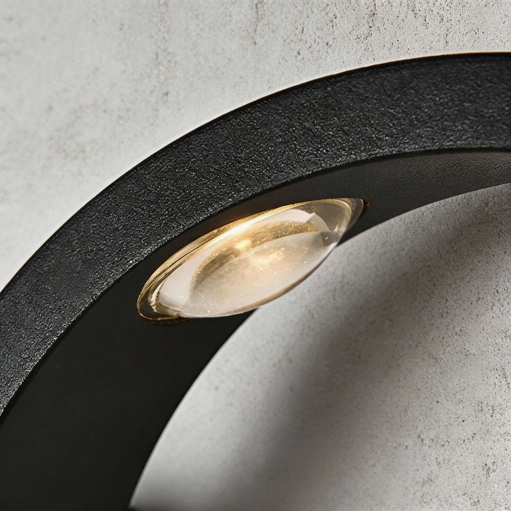 Moderne Außenwandleuchte mit Up-and-Down-Beleuchtung aus druckgegossenem Aluminium, wasserdichte LED-Leuchte, 9 W, 3 Leuchten | ribuella