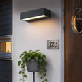 Modern Outdoor Wall Light Linear Mount Waterproof Aluminum LED Adjustable Color Temperature | ribuella