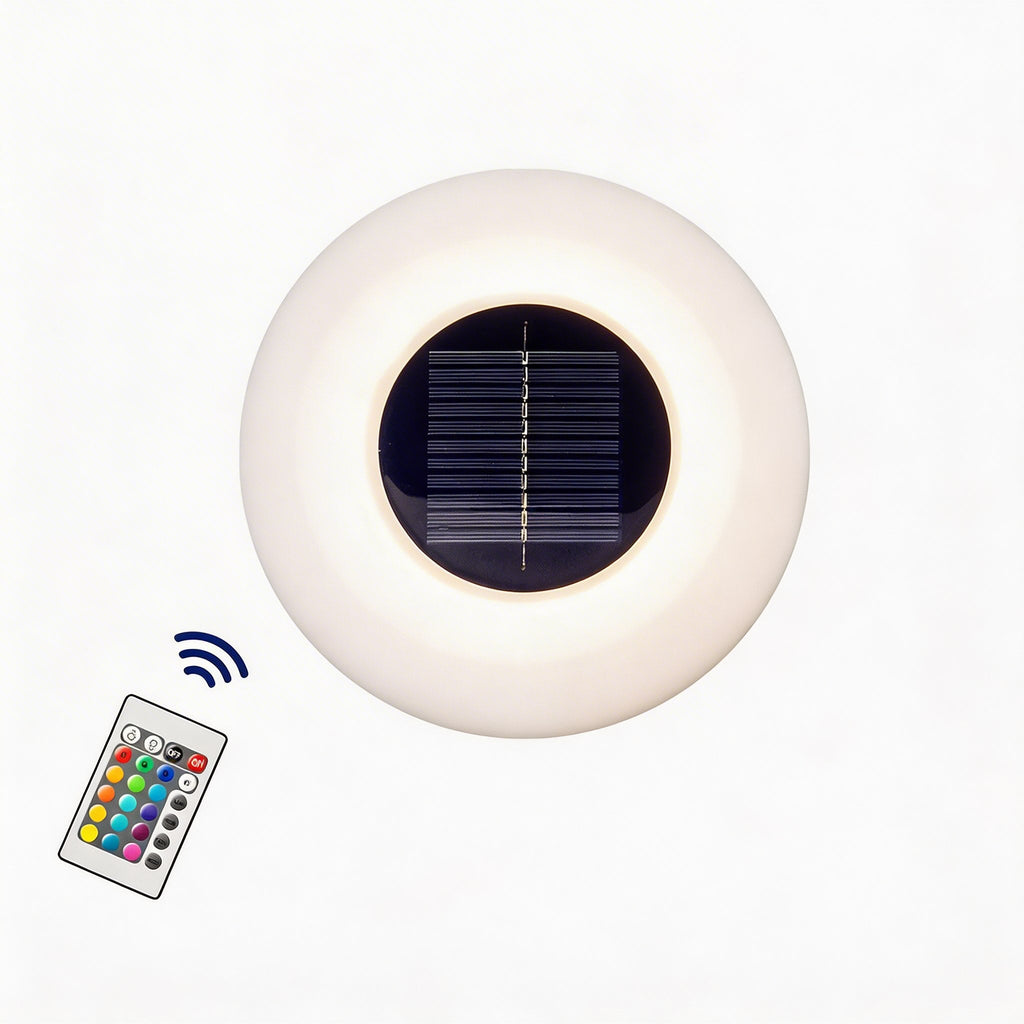 Soldrevet flytende utendørslys med vanntett LED, intelligent sensor og slitesterkt PE-skall | ribuella