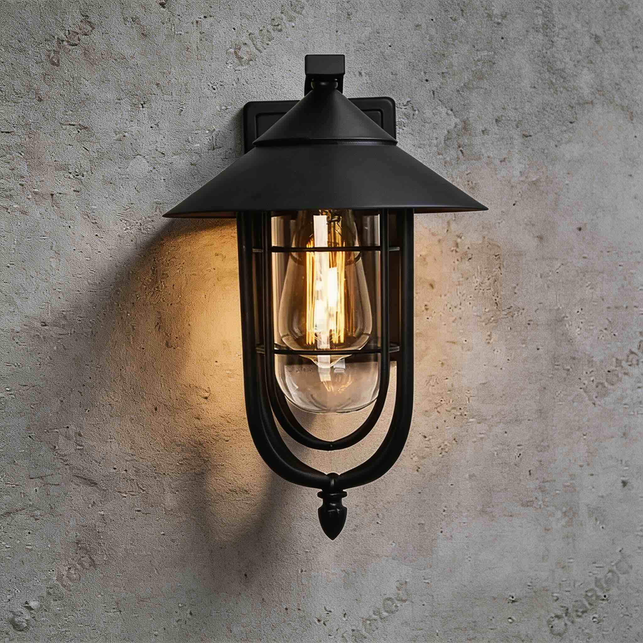 Modern Outdoor Wall Light Waterproof LED Motion Sensor Wall Mounted Durable for Courtyard and Balcony | ribuella