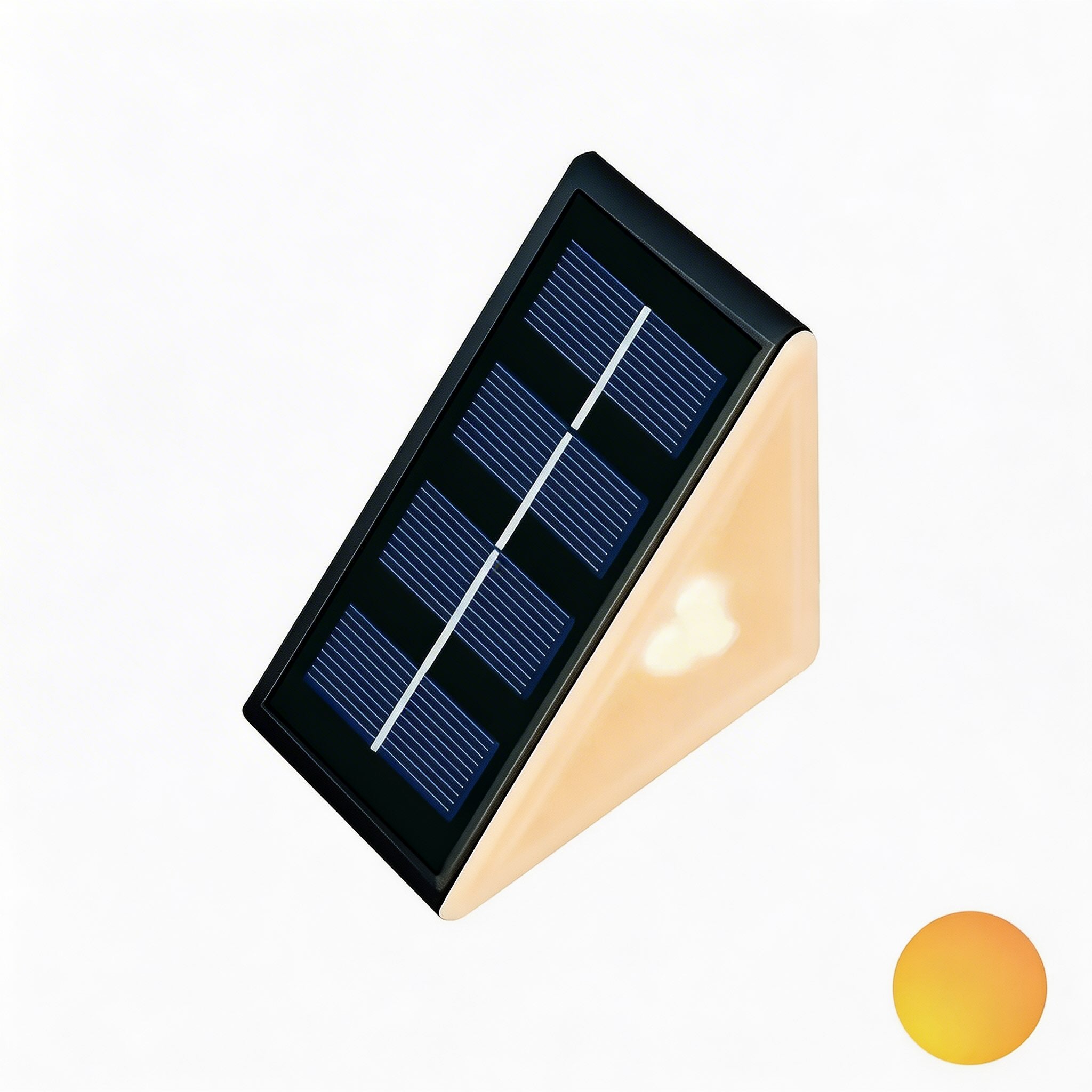 Solar Step Lights Outdoor IP67 Waterproof Adjustable Energy Saving Automatic Sensor for Exterior Steps | ribuella