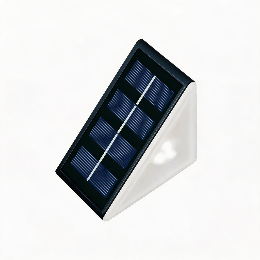 Solar Step Lights Outdoor IP67 Waterproof Adjustable Energy Saving Automatic Sensor for Exterior Steps | ribuella
